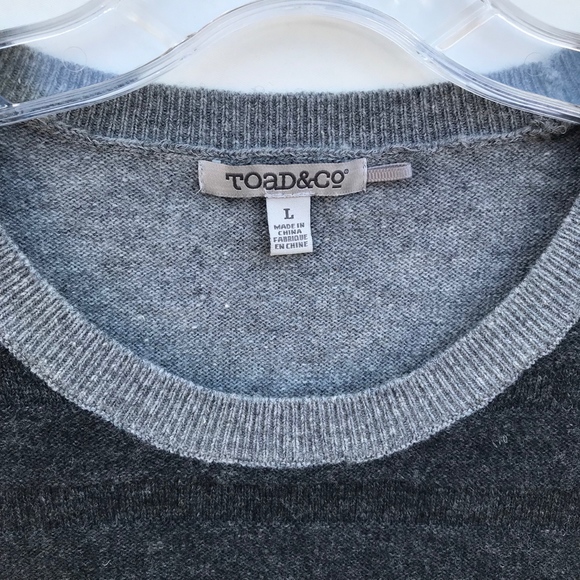 Toad&Co Lambswool Crew Sweater #517 - Picture 3 of 7